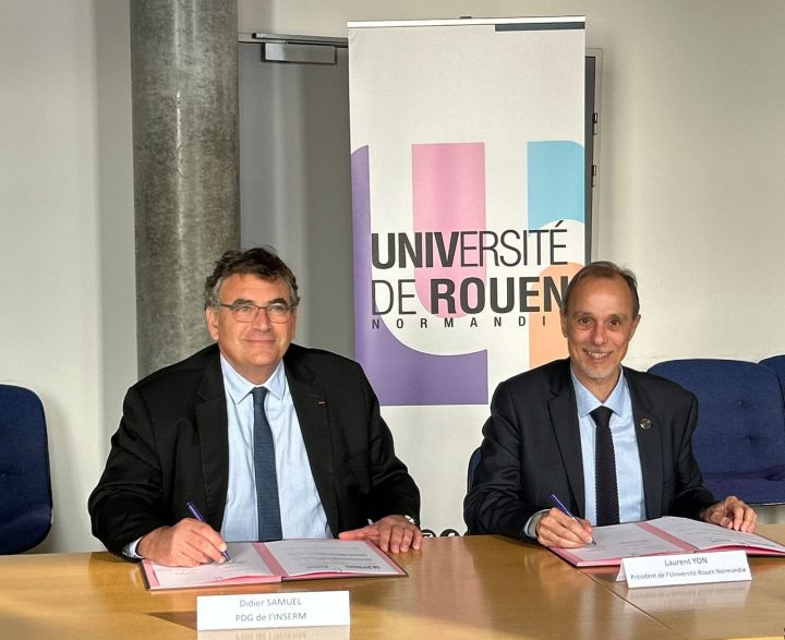 Signature d'une convention entre l'URN et l'Inserm